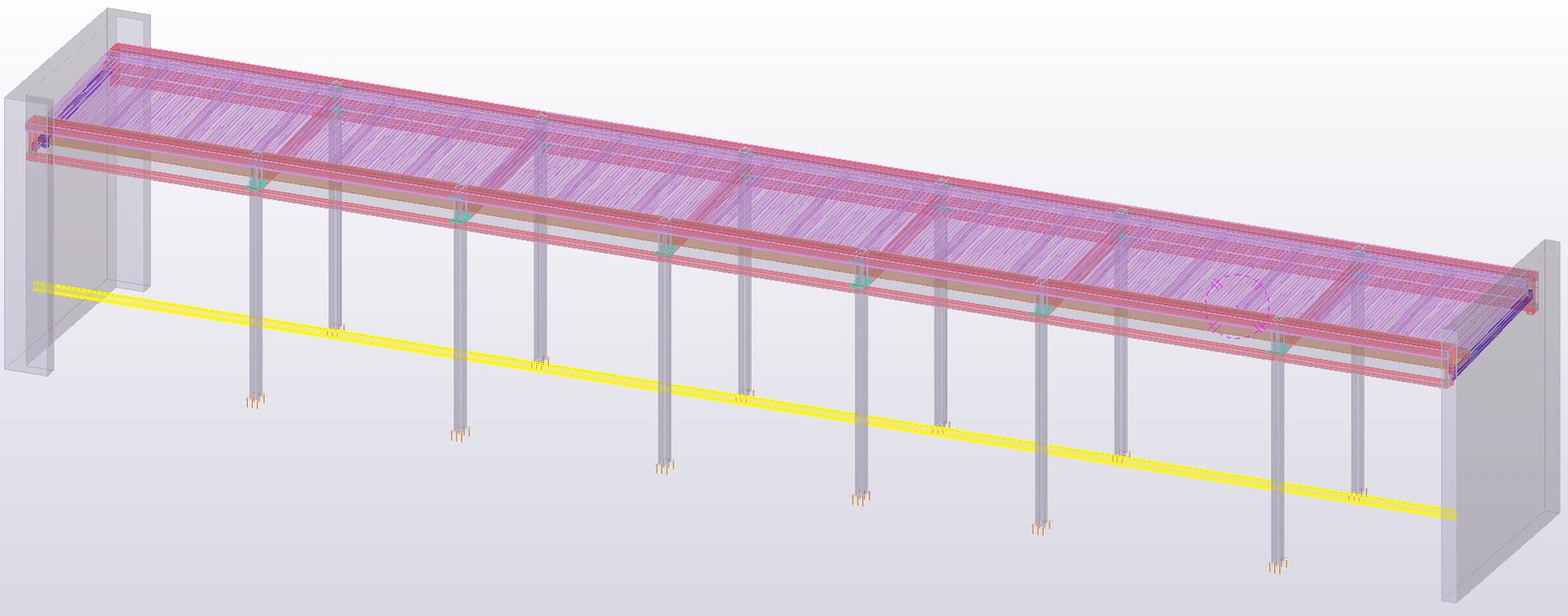 Abri vélo à ossature métallique — CDO, Centre Spatial Guyanais, Guyane française